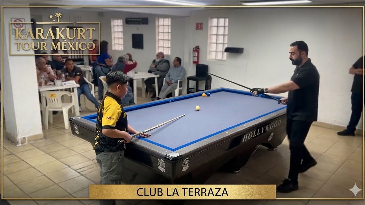 CAMPEÓN MUNDIAL DANDO CÁTEDRA!! | Berkay KARAKURT vs Lalito | Hollywood Arena Pachuca | 3 Cushion 