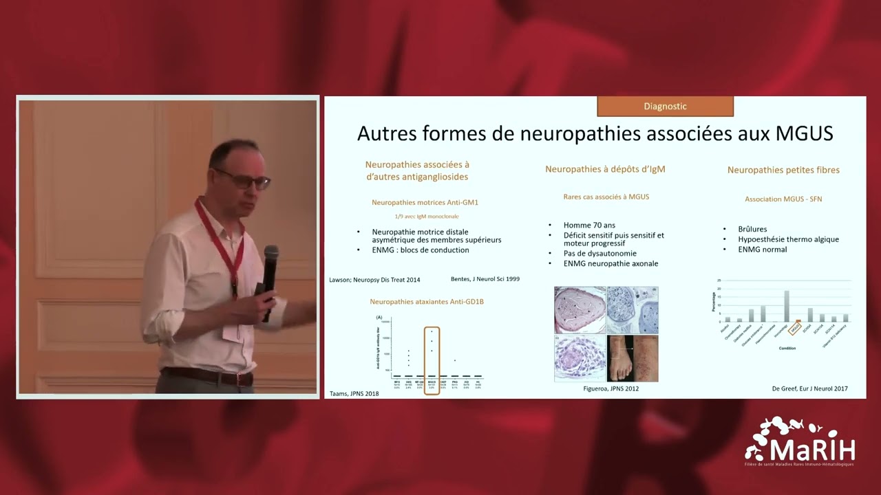 🩸 [REPLAY] 10ème Journée Nationale MaRIH • Neuropathies associées au MGUS