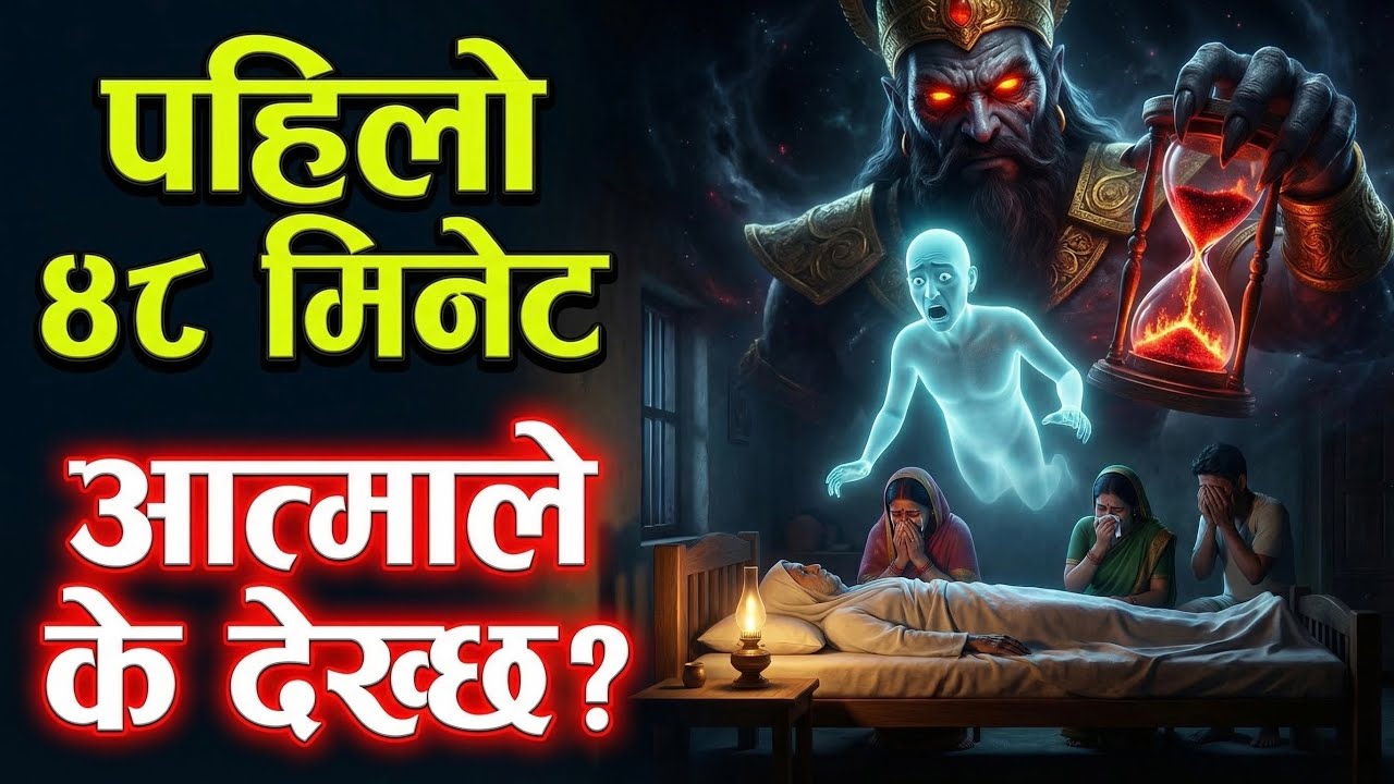 मृत्युपछि पहिलो ४८ मिनेट: आत्माले के देख्छ, के सुन्छ, कहाँ जान्छ?