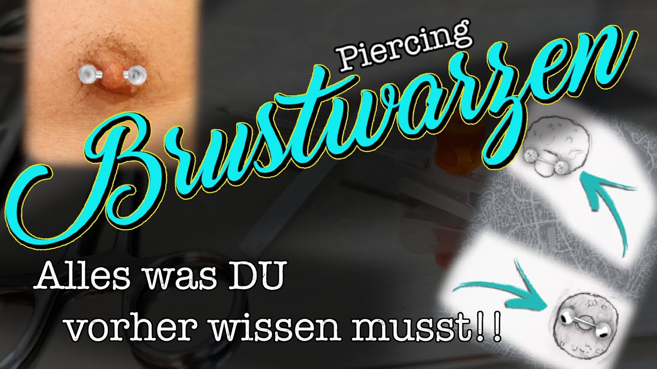 Das Brustwarzen Piercing .... HIER erklären wir das was DU VOERHER wissen solltest