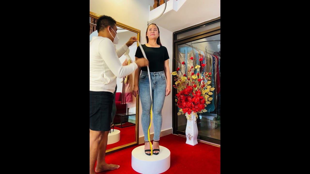 របៀប​វាស់​ខ្លួន​សម្រាប់​កាត់​អាវ​ប៉ាក់​សំពត់​បត់​អាវ​ហូល​និង​របៀប​វាស់​ខ្លួន​កាត់​​រ៉ូប​។