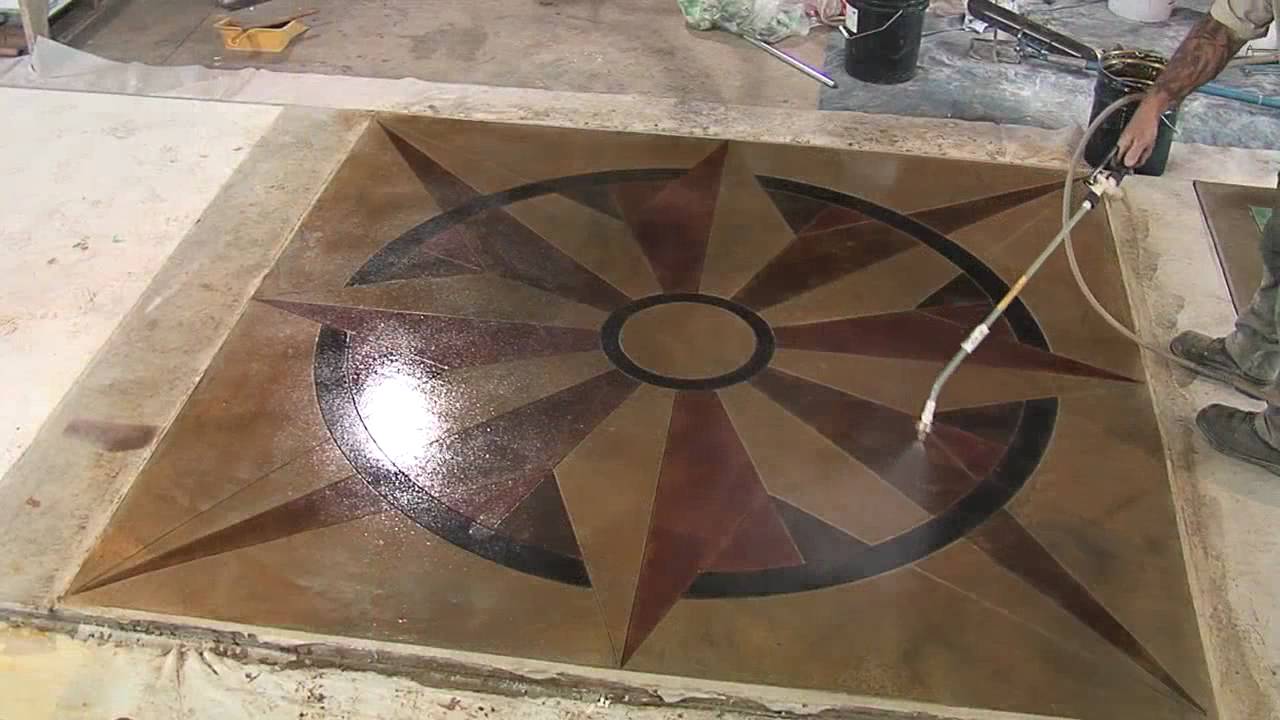 Acrylic Concrete Sealer Application