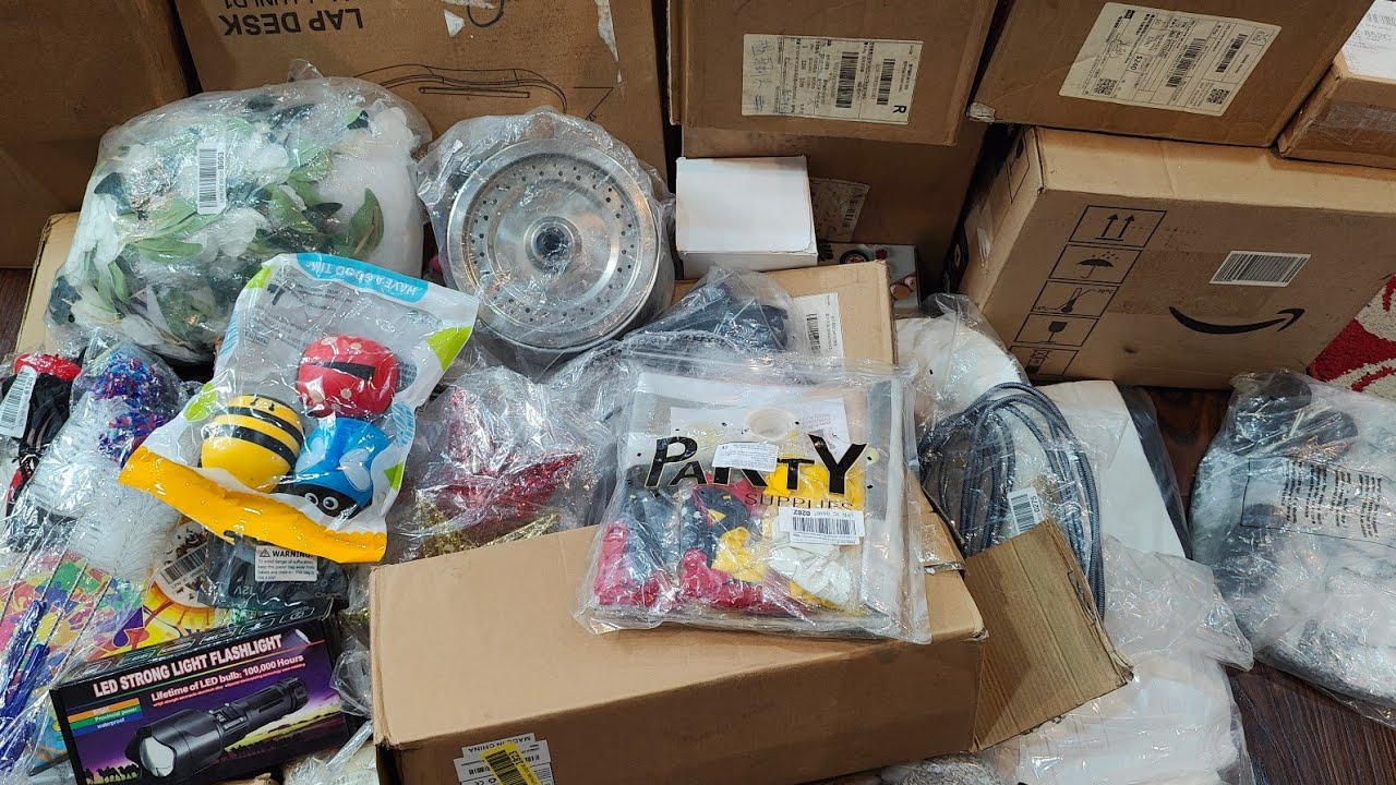 DHL Amazon huge unboxing for orders kindly Whatsapp 03145133611