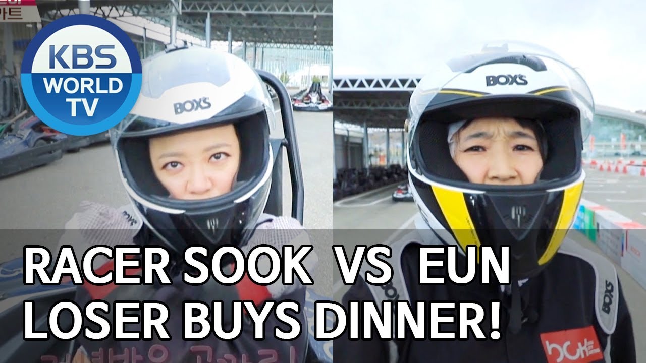Racer Sook VS Eun! Loser buys dinner! [Battle Trip/2019.12.08]