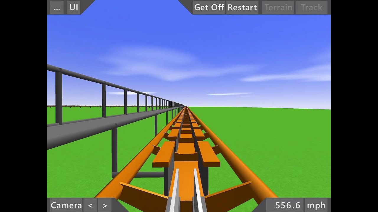 Fastest Roller Coaster Test - Ultimate Coaster 2