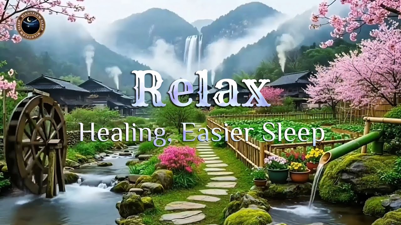 8 Hours Deep Sleep Music  Gentle Forest Stream • No Sudden Changes