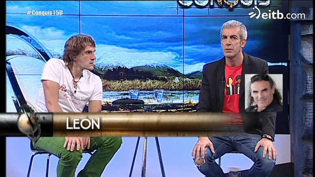 El Conquistador del Fin del Mundo - León interviene por teléfono durante la entrevista de Antuan