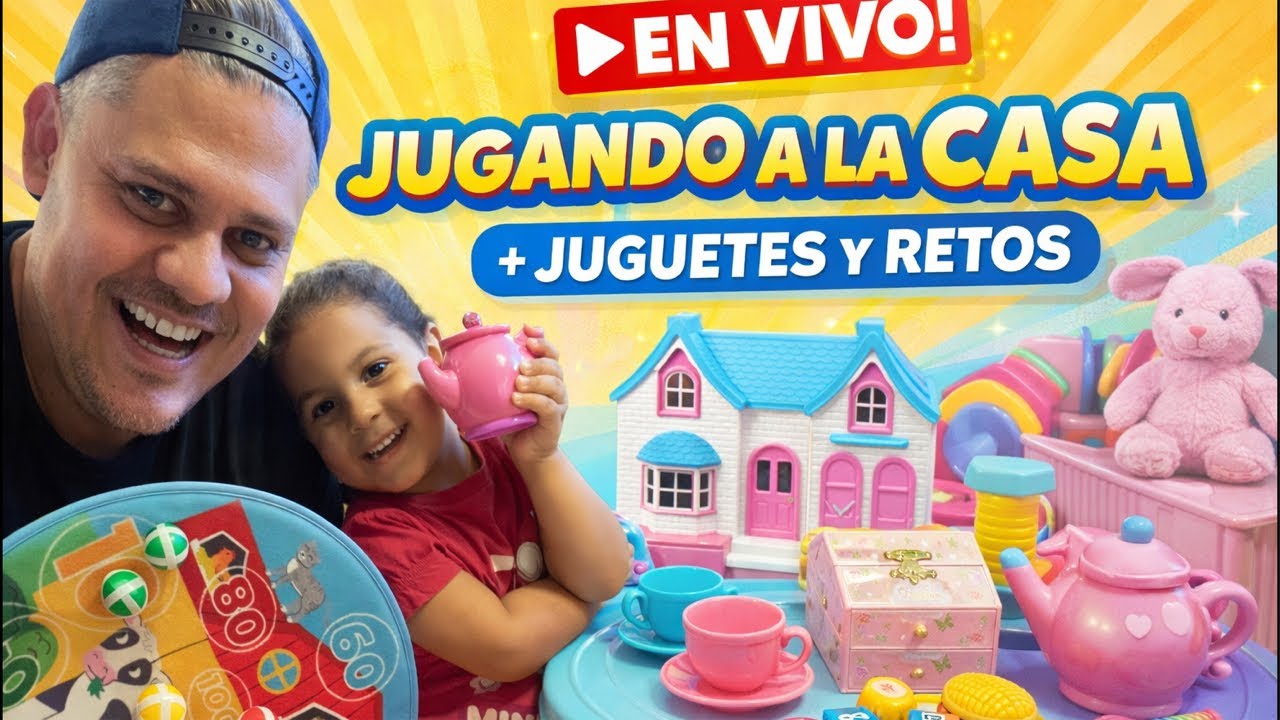 🔴En VIVO CON MI HIJA JUGANDO Y RETOS DIVERTIDOS 😁🤪