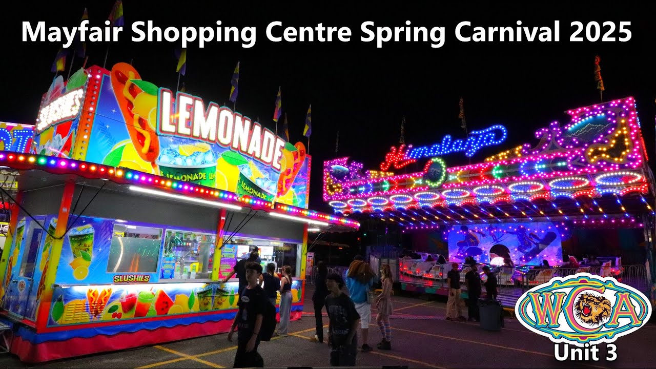 Mayfair Shopping Centre Carnival 2025 - Victoria BC (West Coast Amusements Unit 3)