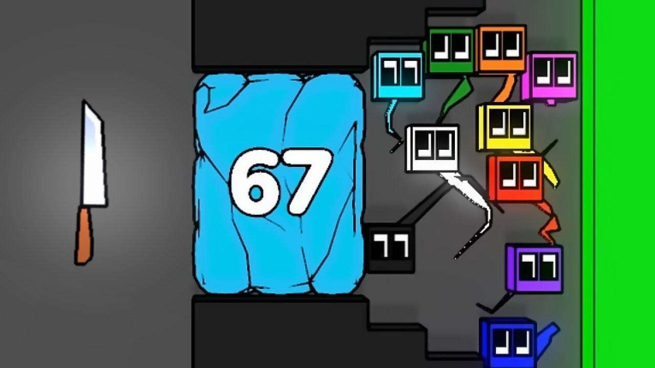 AI Cubes Fight for Victory  - Cube Battle Royale