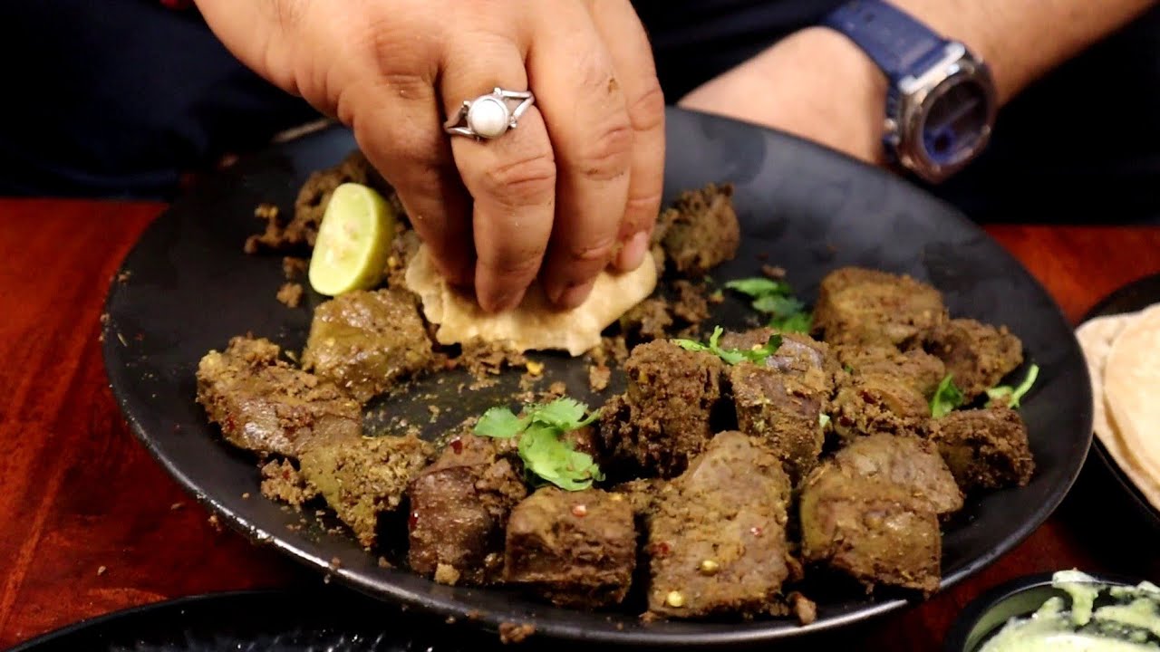 Fry Tawa Kaleji | Tawa Fried Kaleji Recipe | Tawa Fried Mutton Kaleji