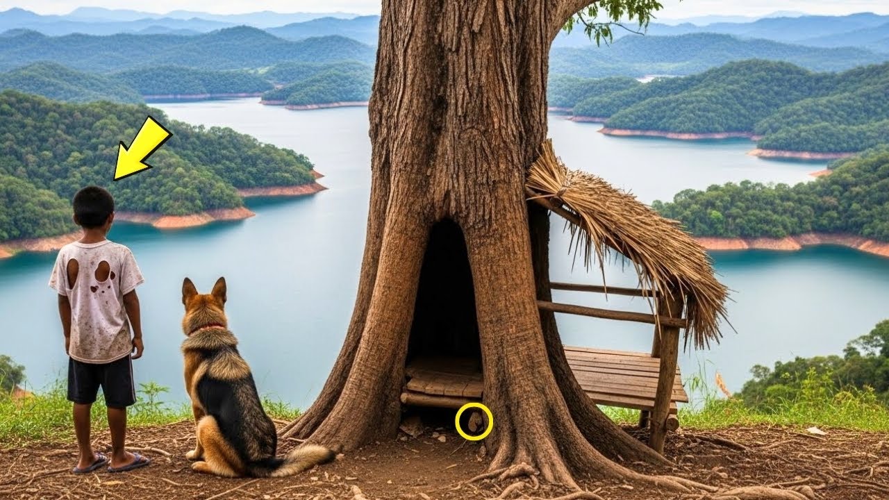 El niño huérfano heredó solo una casa en el árbol para vivir con su perro — pero lo que había allí…