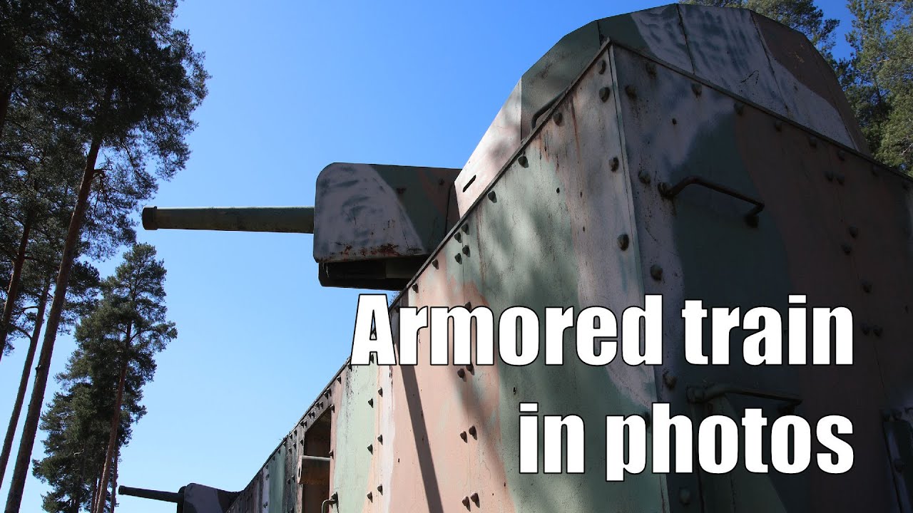 The Panssarimuseo Armored Train Before Restoration - Photo Slideshow (2024) [4K]