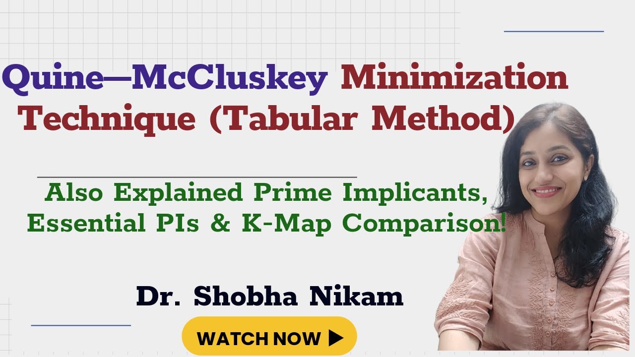 Метод Куайна–Маккласки | Основные импликанты, основные PI и сравнение с картами Карнеги!