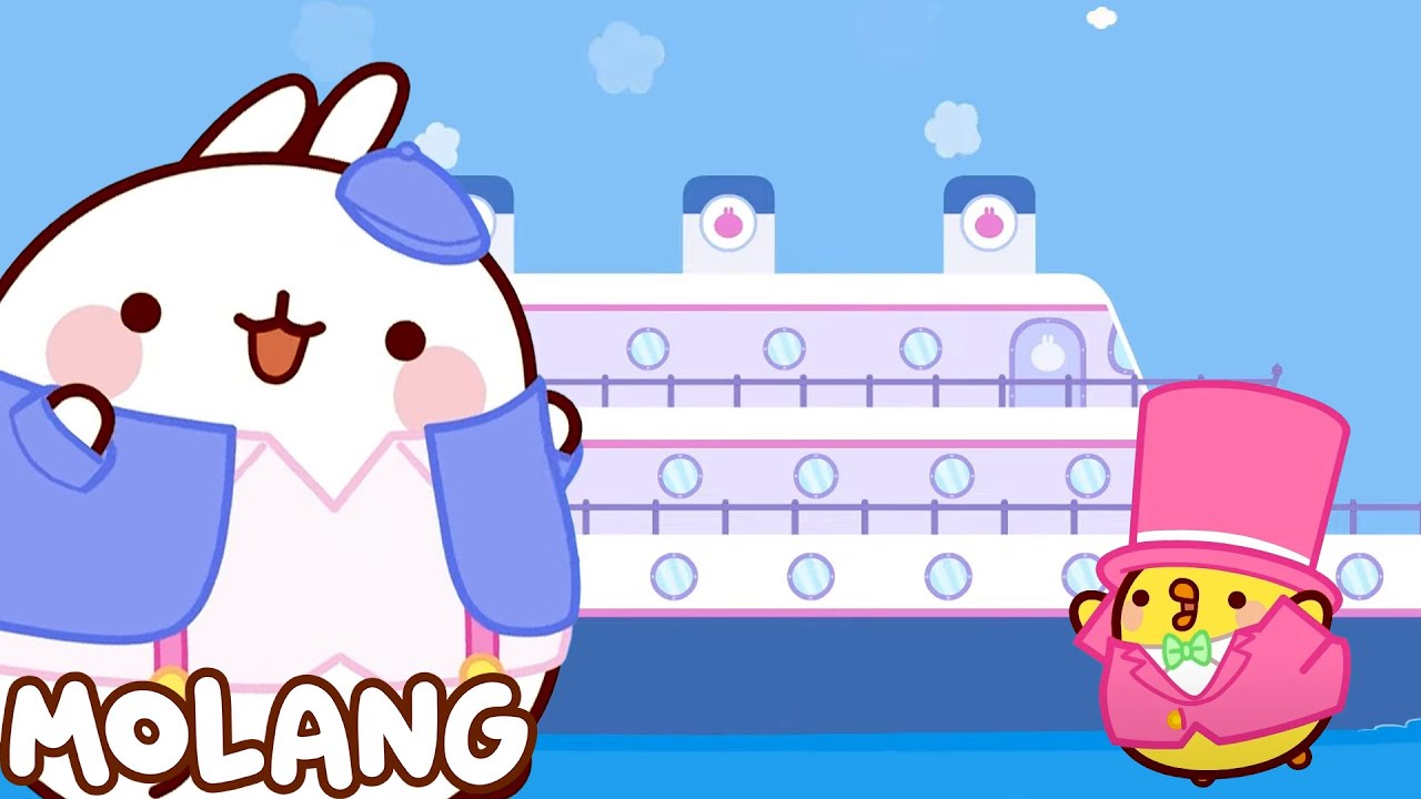 モランとピウピウのタイタニック大冒険 🚢 こどもアニメ | Molang 日本語