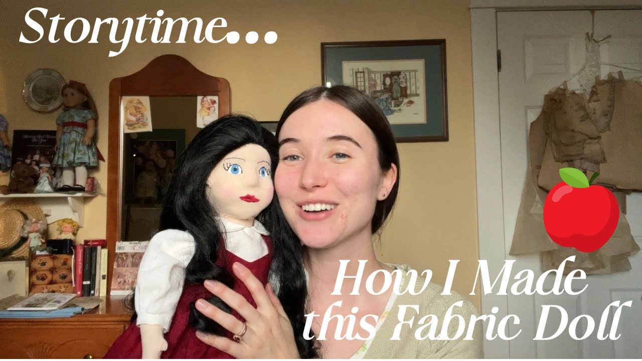 Making My Own (Imperfect) 18” Fabric Doll 🪡🍎