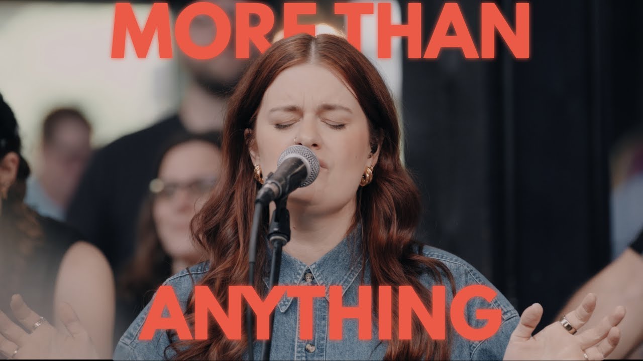 More Than Anything (live at church) - Kat Huskey & HopeUC Nashville