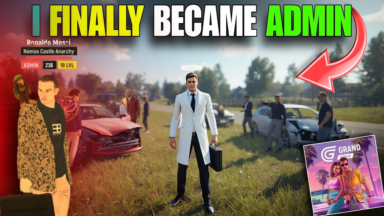 Becoming an Admin in Grand Mobile RP Life Simulator 😱 – My Biggest Achievement Yet!