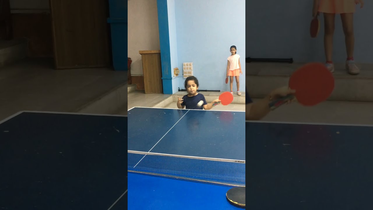 Table Tennis 5 Year Old Kids Batch| Indore| Spartans Table Tennis Club