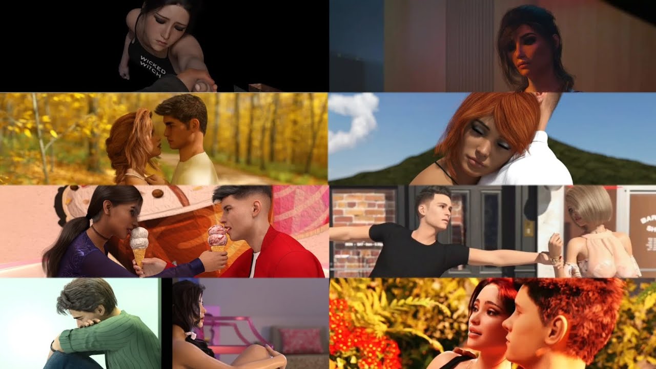 Most Famous Visual Novels Of All Time in one Frame.