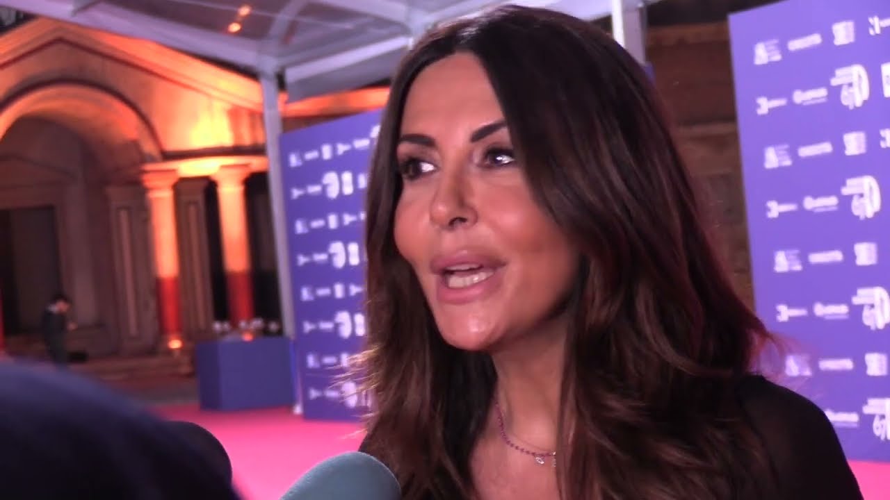 Sabrina Ferilli, intervista sul red carpet dei David di Donatello 2022