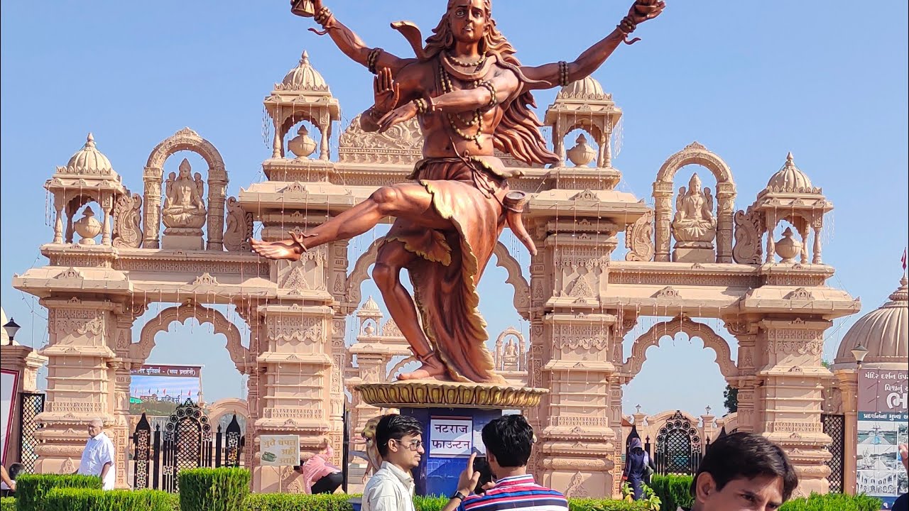 પાણીમાં મંદિર નીલકંઠ મંદિર પોઇચા મોરબી થી સ્ટેચ્યુ ઓફ યુનિટી Nilkanthdham Poicha kamlesh modi vlogs