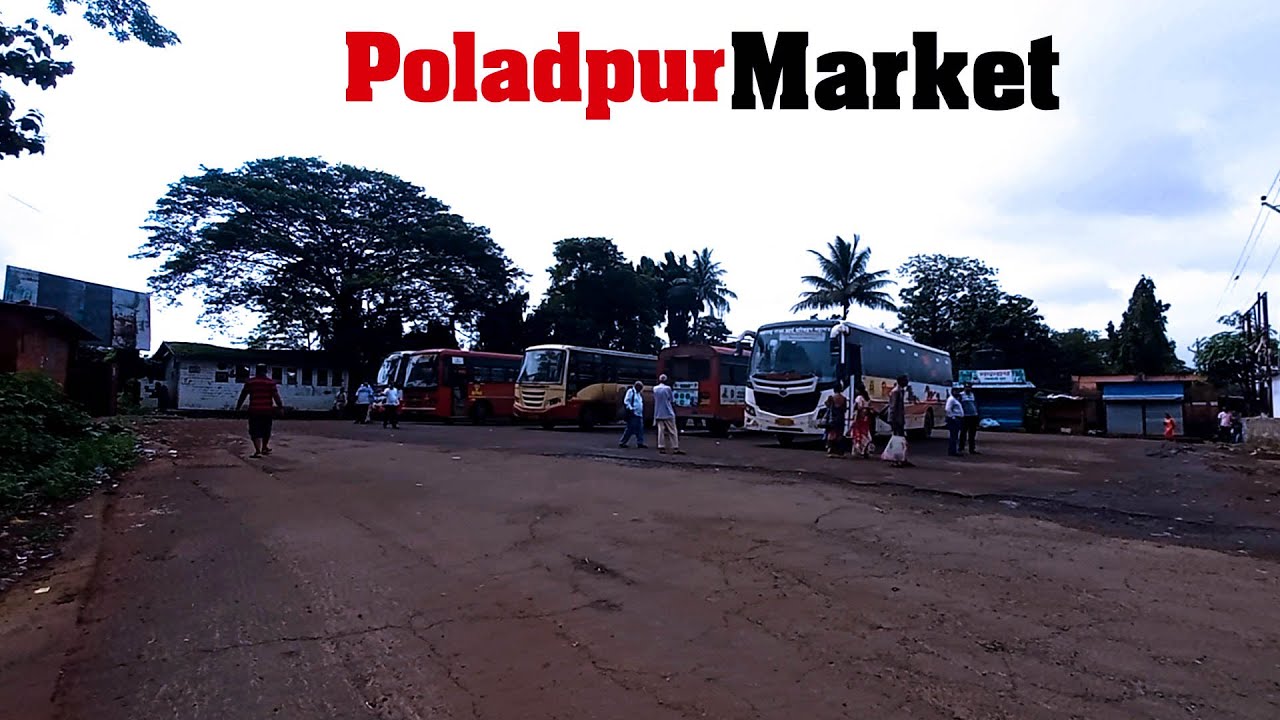 Poladpur Market / kokani baat / junaid deshmukh vlog