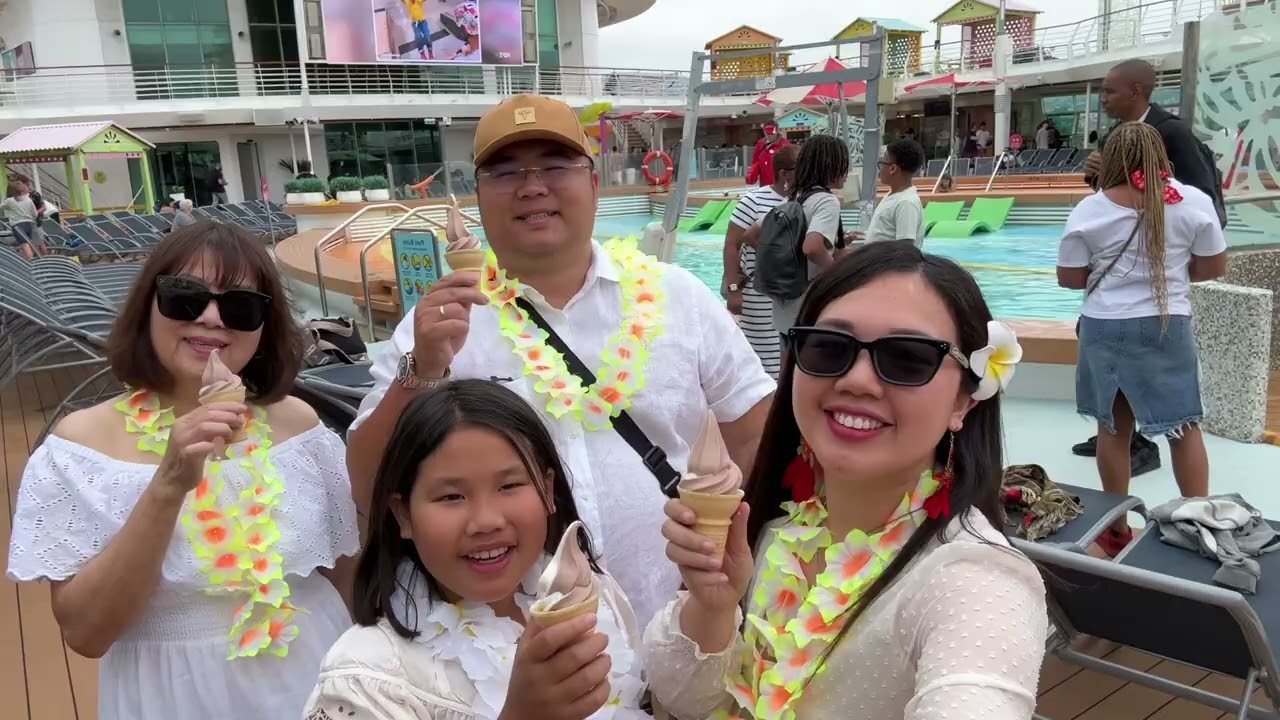 Cruise Mexico cùng gia đình- cho Hải Âu ăn  🕊️
