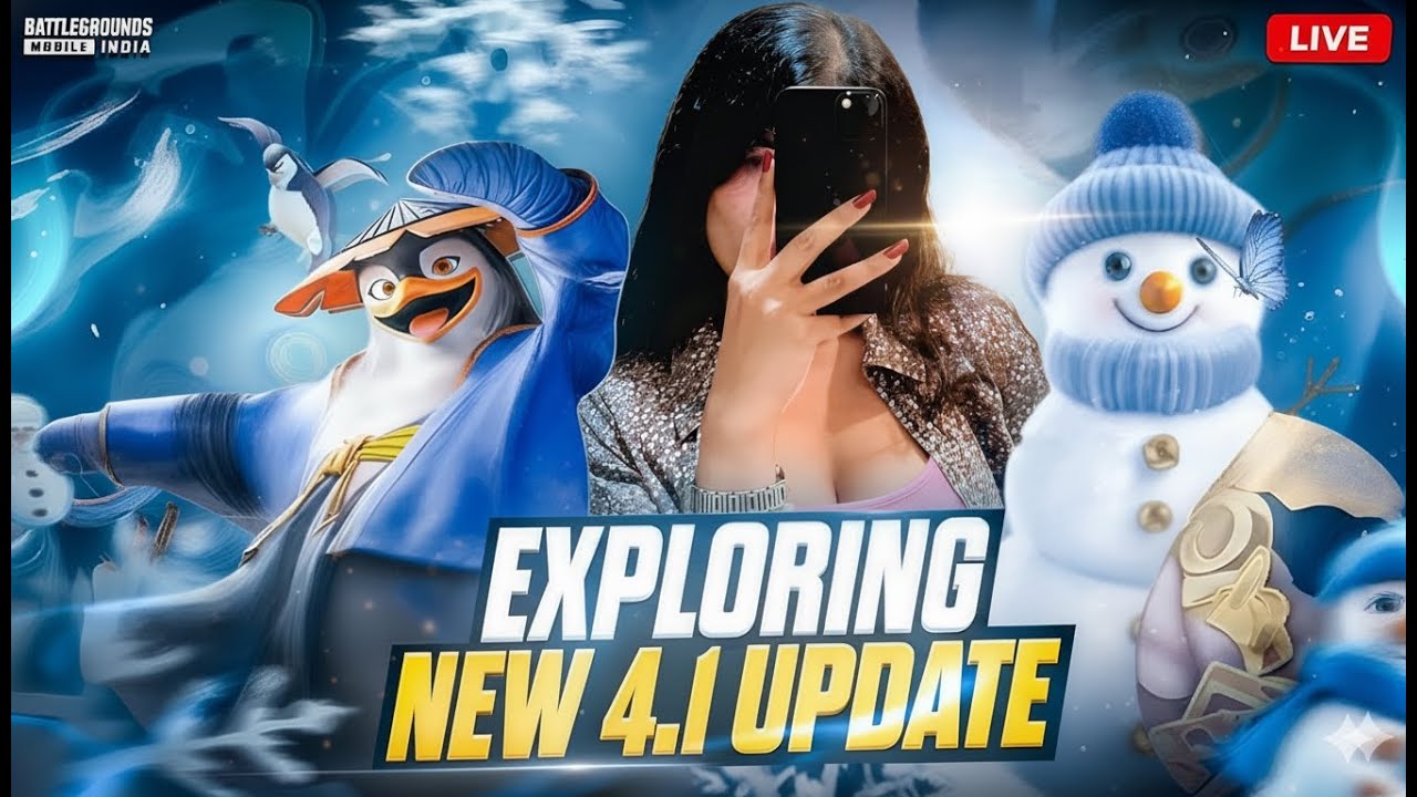 4.1 UPDATE WITH POWNIN❎ NAHHH WITH WINNIEE✅ |  #livestreaming #pubg  #bgmi  #femalegamer