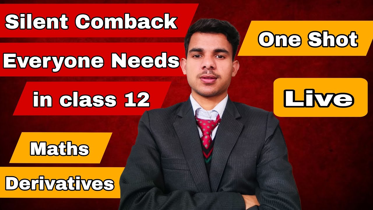 Derivatives One Shot Revision | NEB Class 12 Maths Exam Preparation LIVE