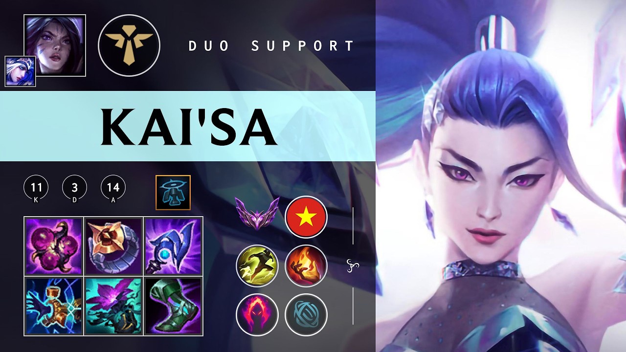 Kai'Sa Support vs Rell - VN Master Patch 26.04