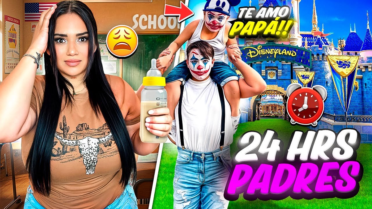 SIENDO PADRES POR 1 DÍA CON MI DÚO DE FREE FIRE😭!