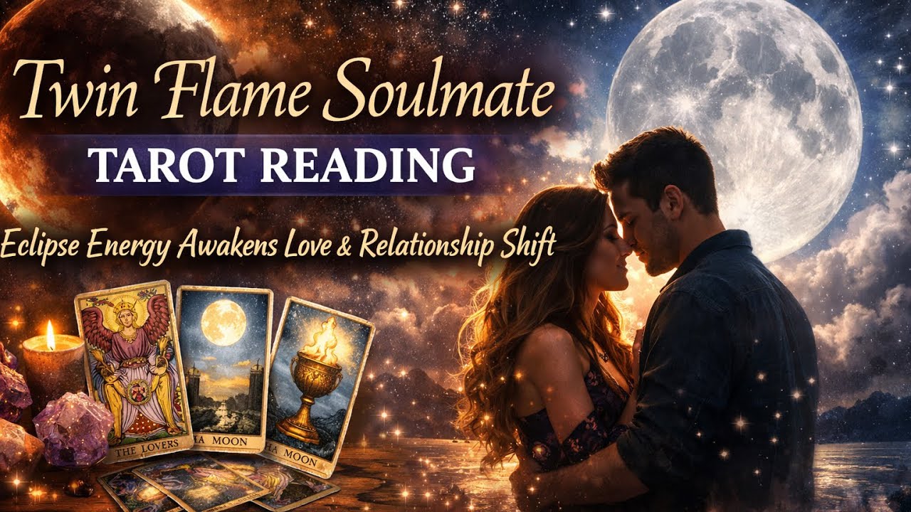 Twin Flame Soulmate Tarot Reading ✨ Eclipse Energy Awakens Love & Relationship Shift