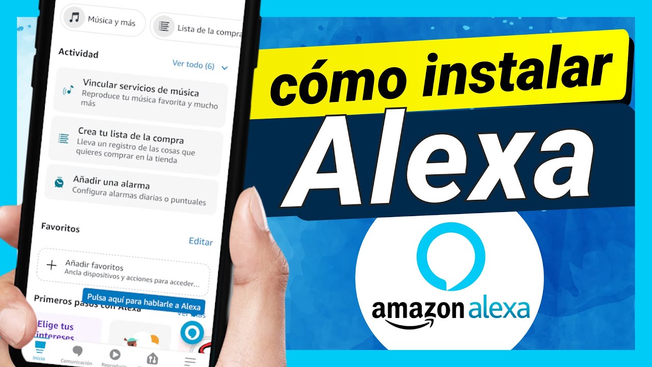 ✅ Cómo INSTALAR ALEXA en tu TELÉFONO FÁCIL Y RÁPIDO | CREA y CONFIGURA TU CUENTA de ALEXA