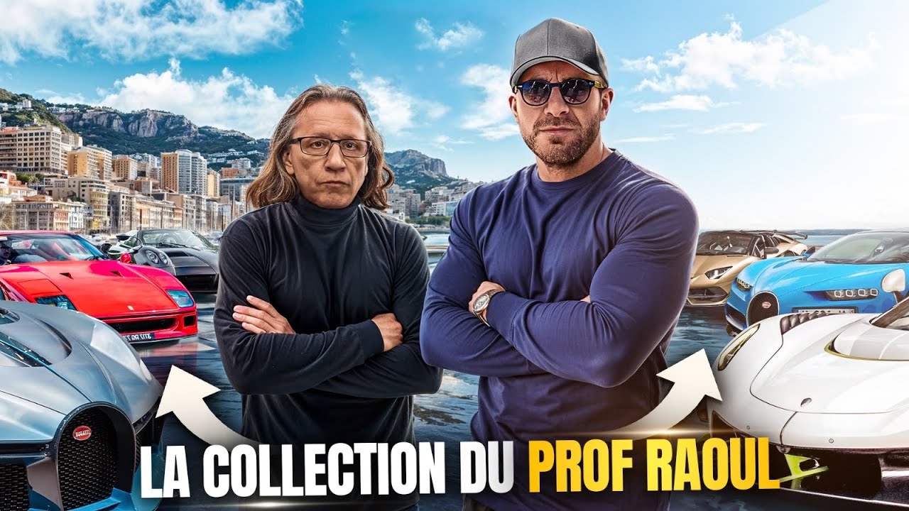LA COLLECTION D’HYPERCARS DU PROFESSEUR RAOUL 😍😍!! QUE DES MONSTRES 😱😨!!