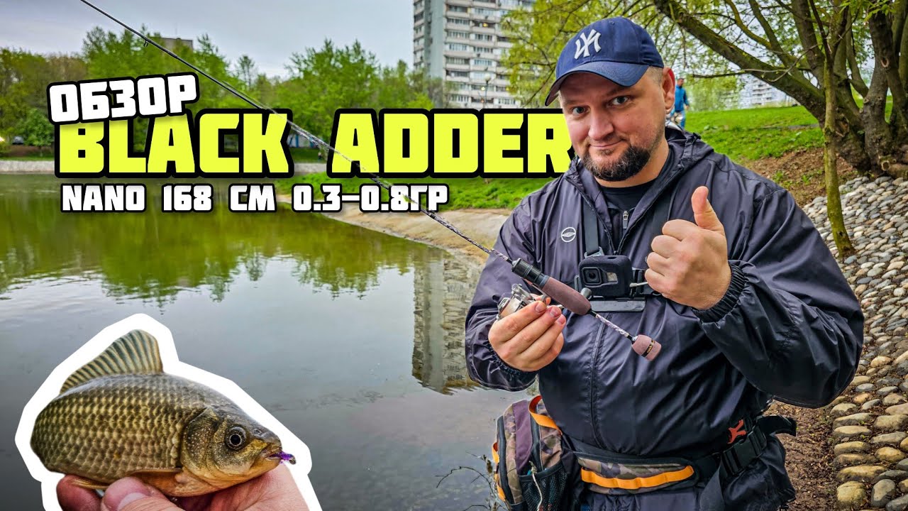 BLACK ADDER NANO 0.3-0.8гр | Обзор новинки 2023 от Сезон Рыбалки | Бюджетный спиннинг для мормышинга