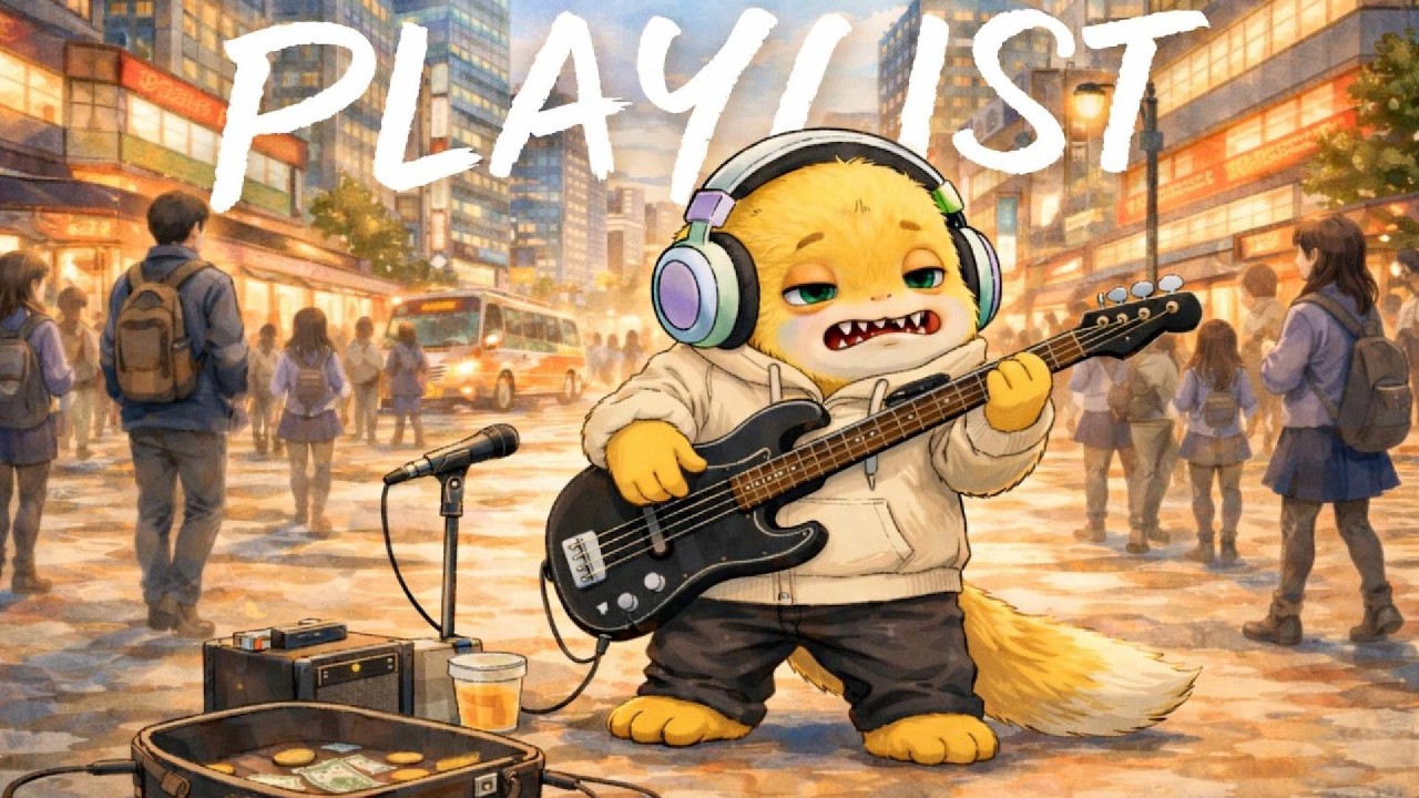 PLAYLIST | Spring JazzHop 🌸 | Lively All-Day Background Music | Chill Jazz Hip-Hop | Work/Study/Cafe