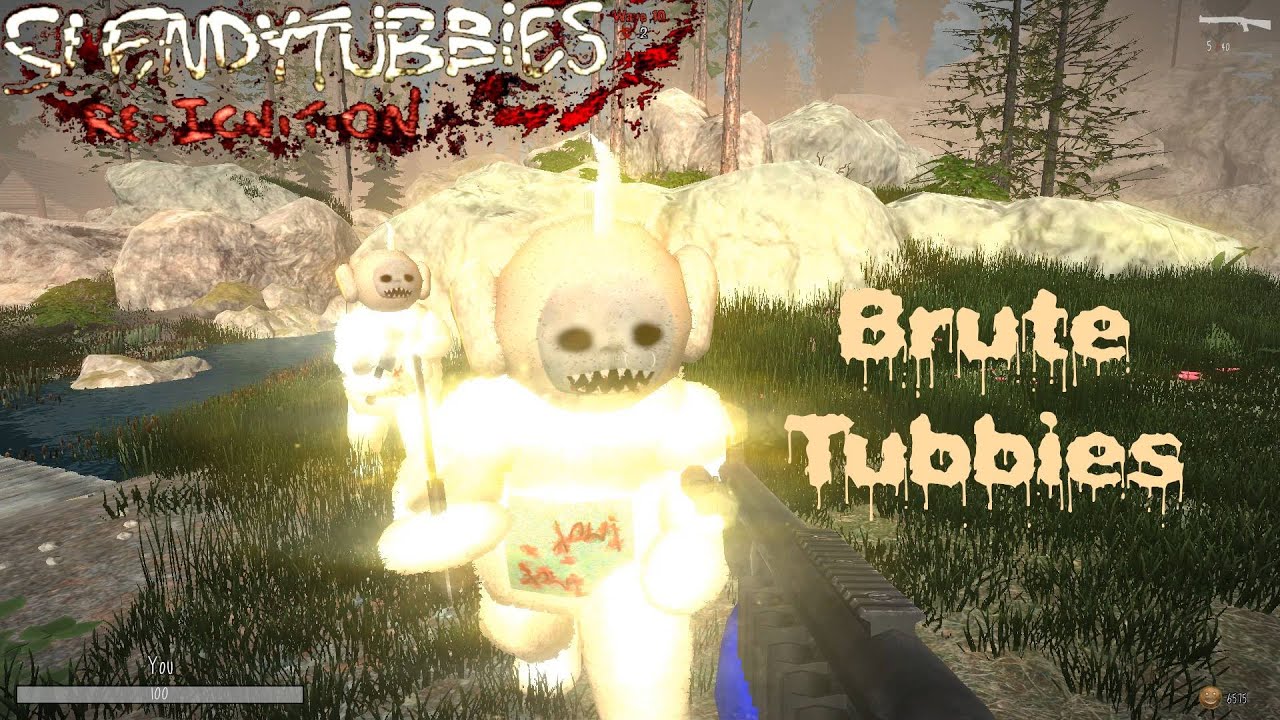Умные Тесаки! | Slendytubbies: Re-Ignition: Cabin (Day) Survival