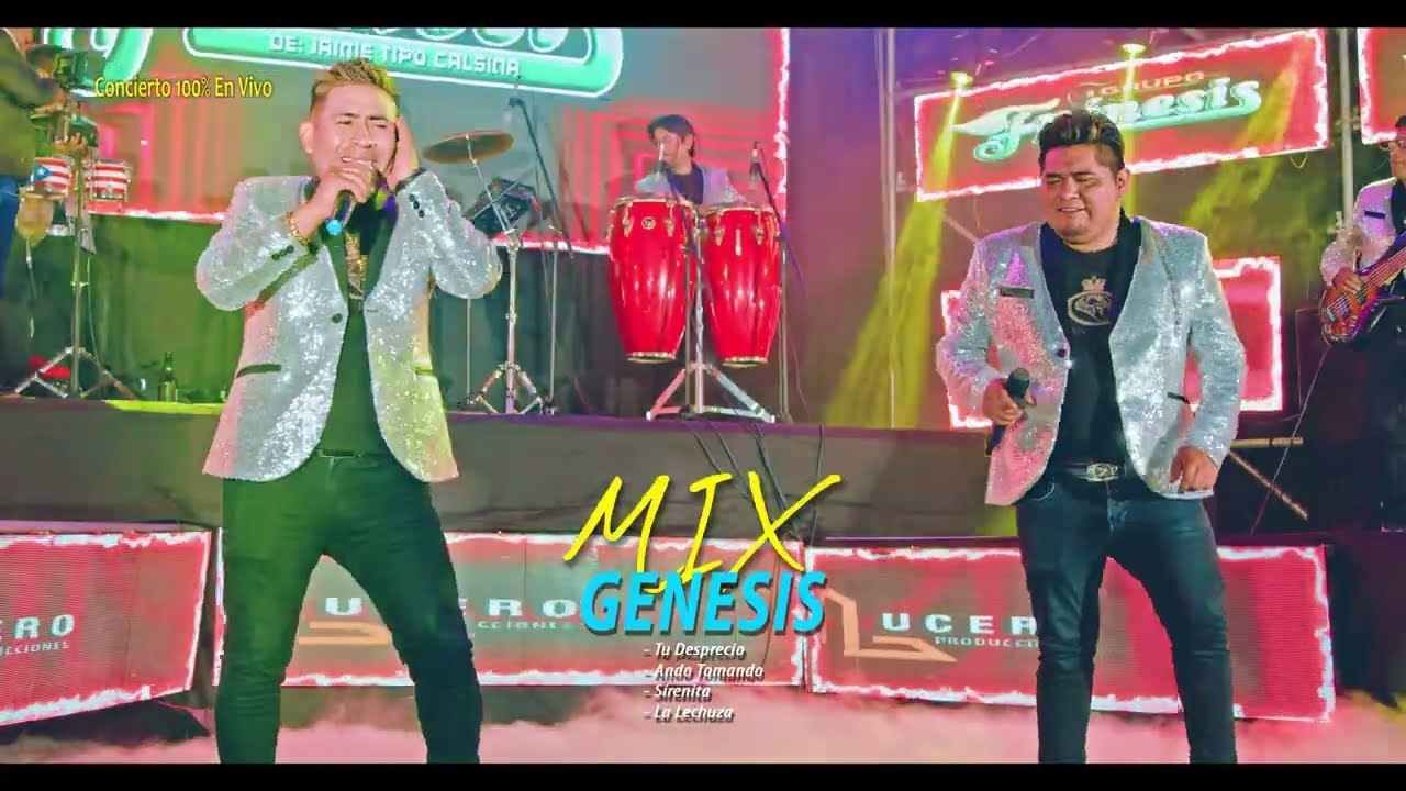 Grupo FR&Eacute;NESIS de Juliaca - Mix G&eacute;nesis (EN VIVO) / Lucero Films 4k - 2025
