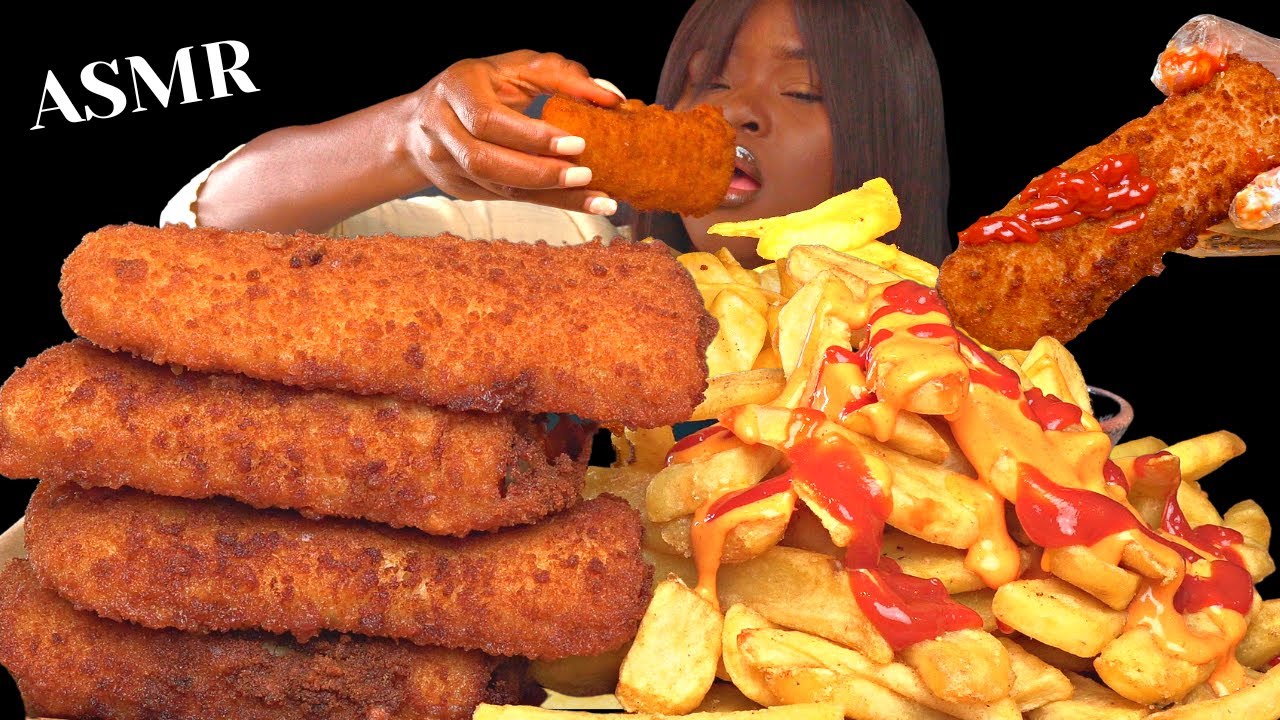 ASMR FISH & CHIPS/FRIES MUKBANG CHALLENGE (Talking) Soft crunchy Eating Sounds| Vikky ASMR