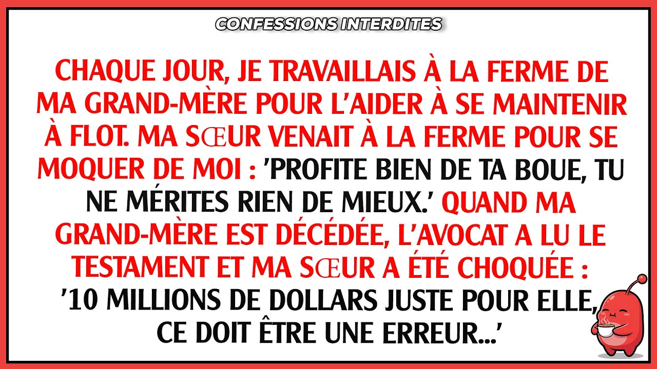 Chaque jour, je sauvais la ferme de ma grand-mère de la faillite… jusqu’à l’arrivée de ma sœur.