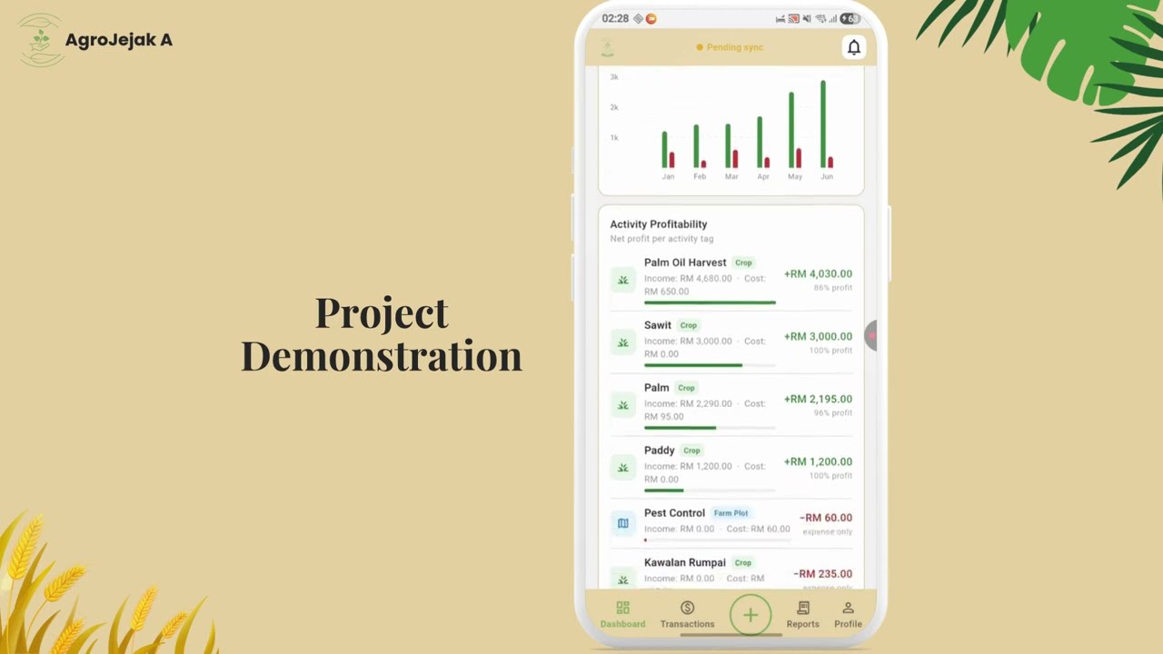 AgroJejak &mdash; Accounting & Transaction Management Module (Project A) | AgroJejak A | PIXEL 2026