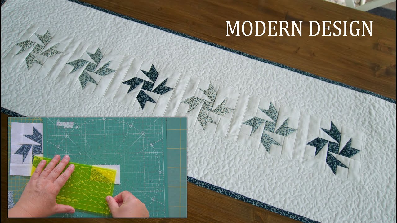 Sew a beautiful table runner – for yourself or as a gift