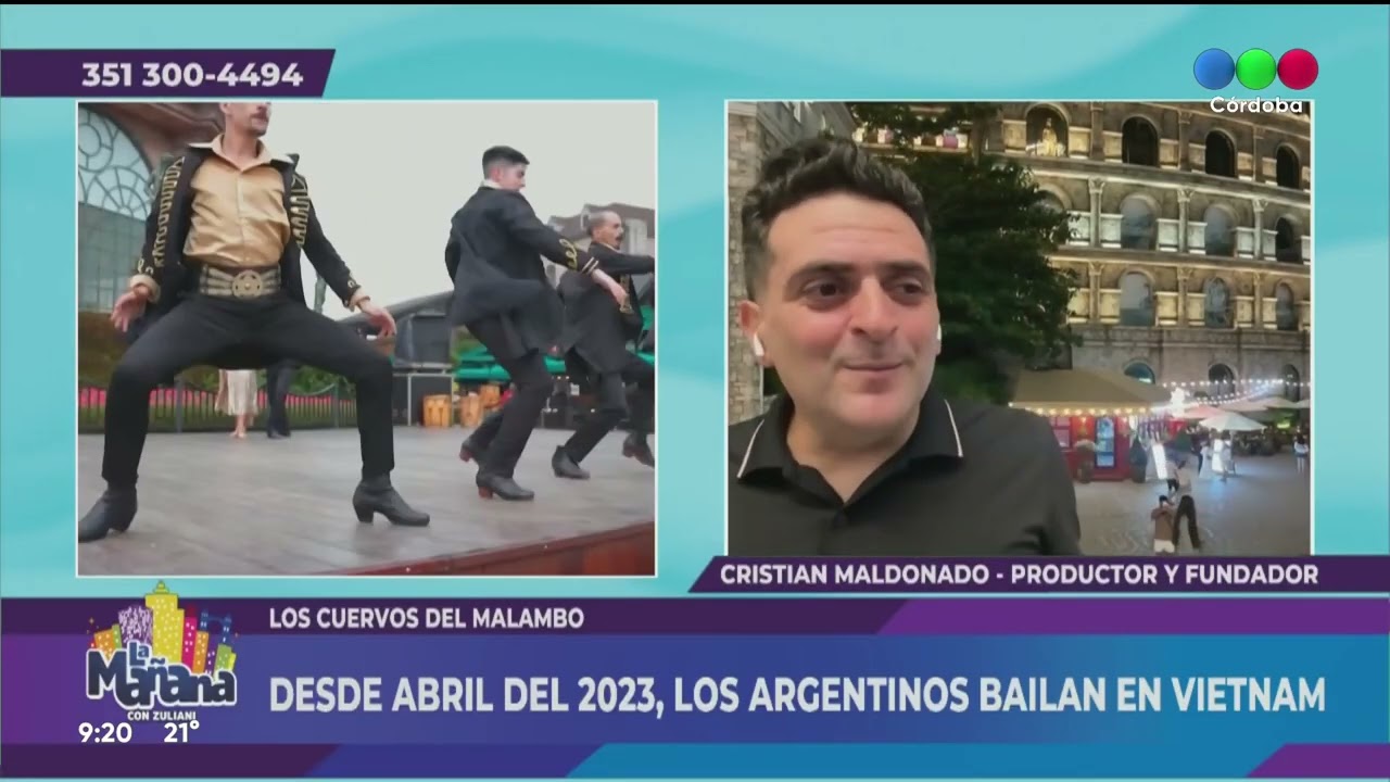 D&Iacute;A DE LA TRADICI&Oacute;N - ARGENTINOS POR EL MUNDO LOS CUERVOS DEL MALAMBO: CRISTIAN MALDONADO PRODUCTOR.