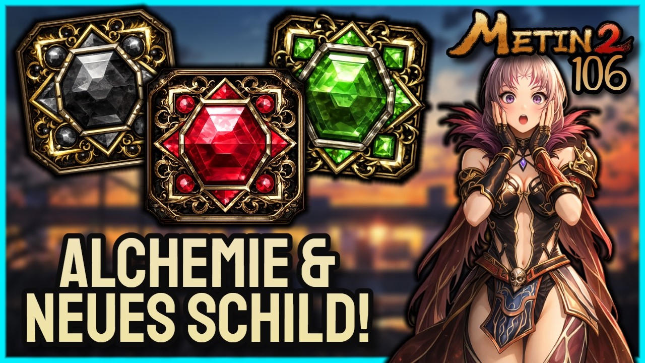 Metin2 DE 🦁 Tigerghost [ #106 ] 🦁 Neues Titani, R&uuml;stungen herstellen & Alchemie Sucht!!