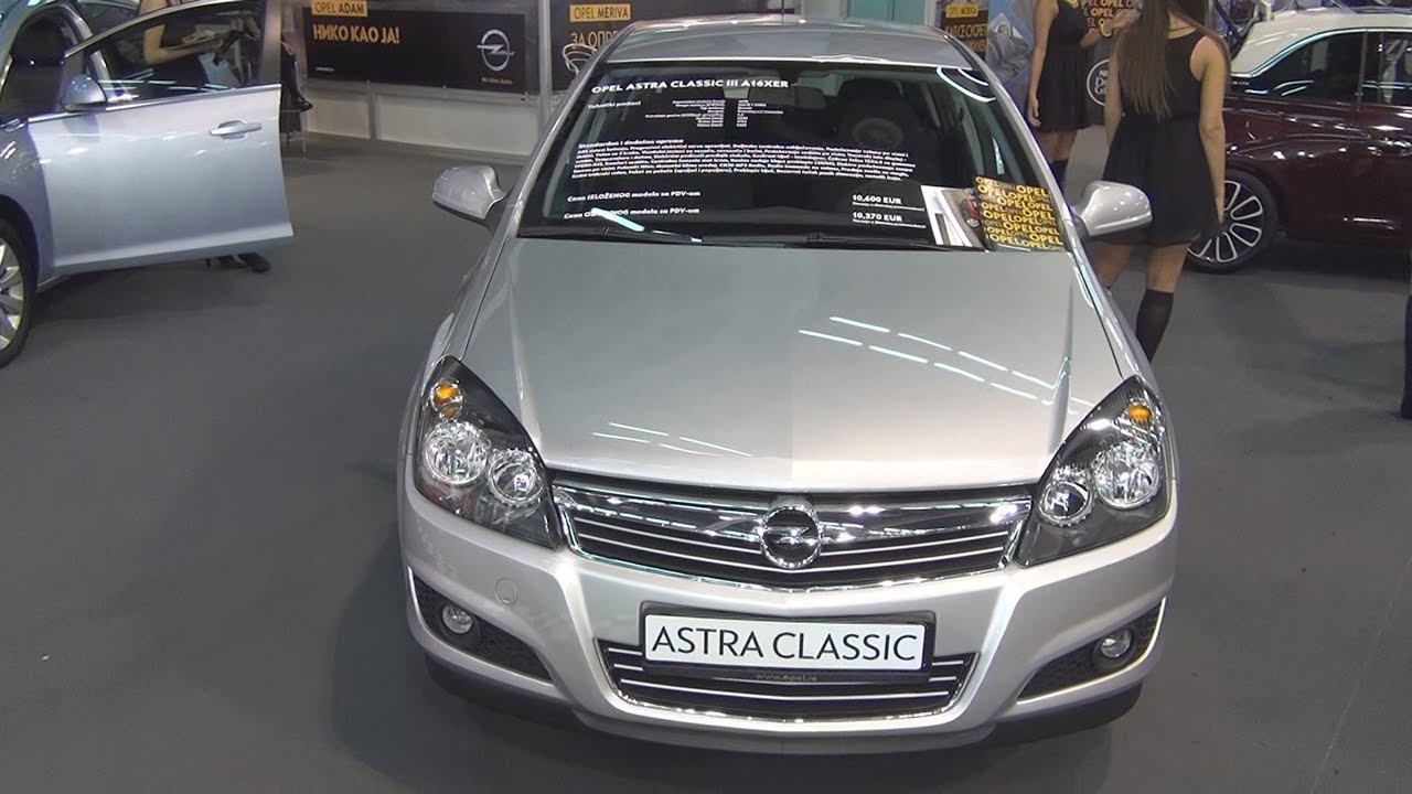 Opel Astra Classic III A16XER Exterior and Interior
