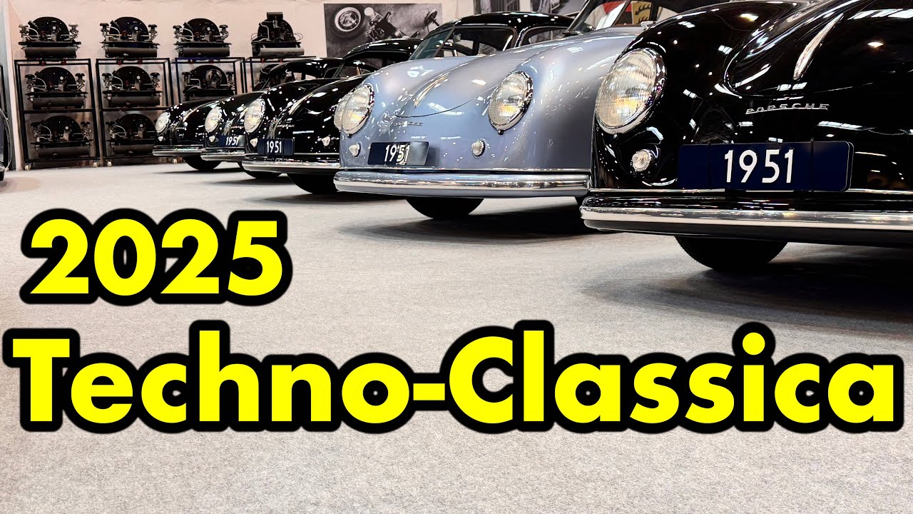 Techno-Classica 2025 - Oldtimermesse mit internationalem Flair