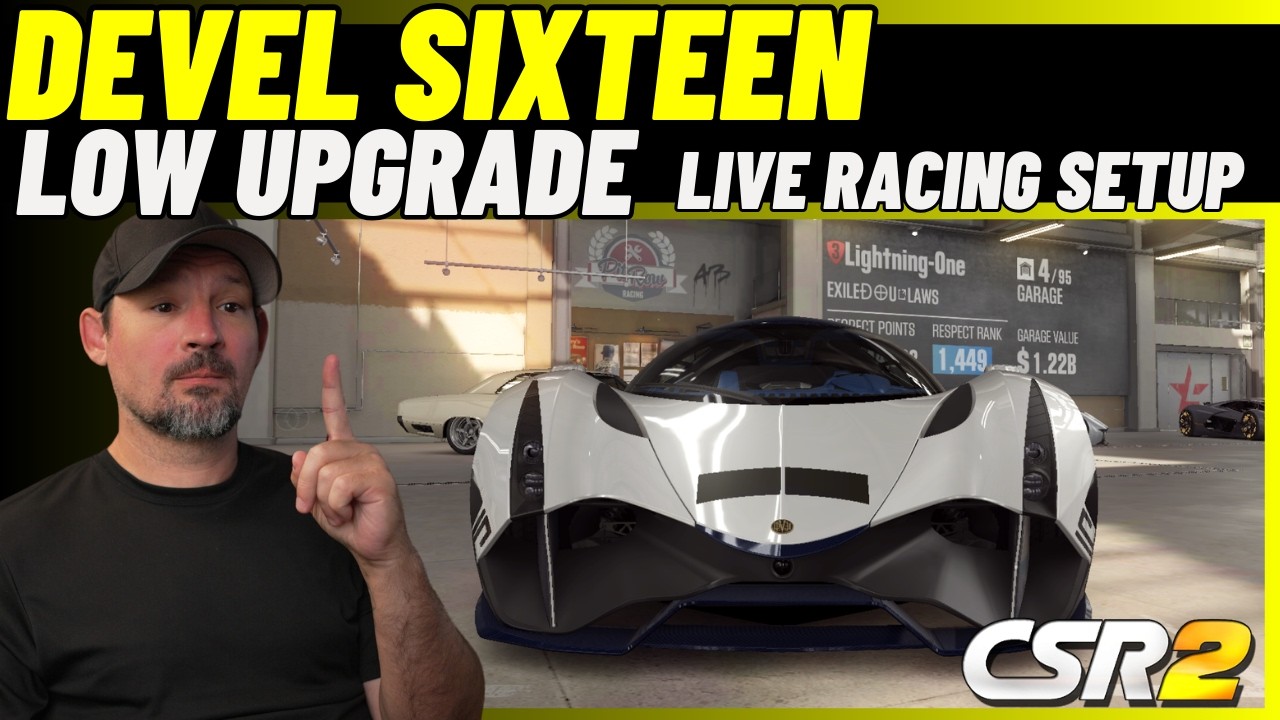 Установка стоек CSR2 Devel Sixteen Live | Низкое количество комплектующих