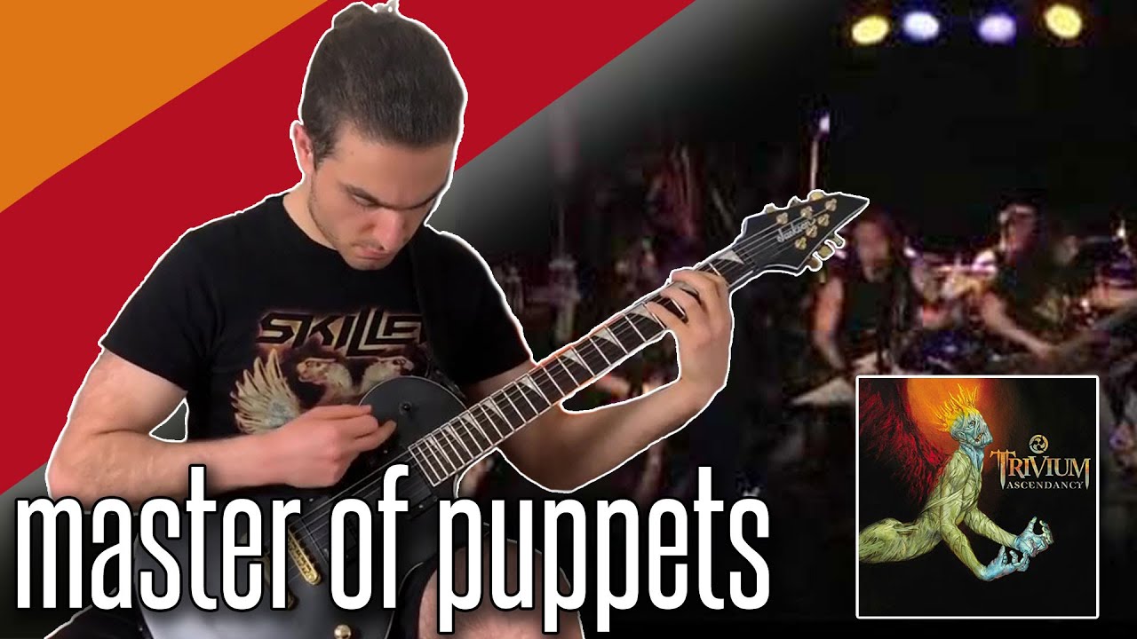 Trivium - Master of Puppets (Metallica Cover) Lead Guitar Cover | Namra