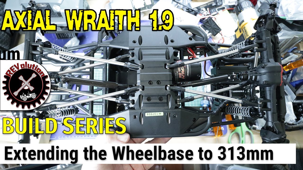 Axial Wraith 1.9 Build Series - Wheelbase Extension